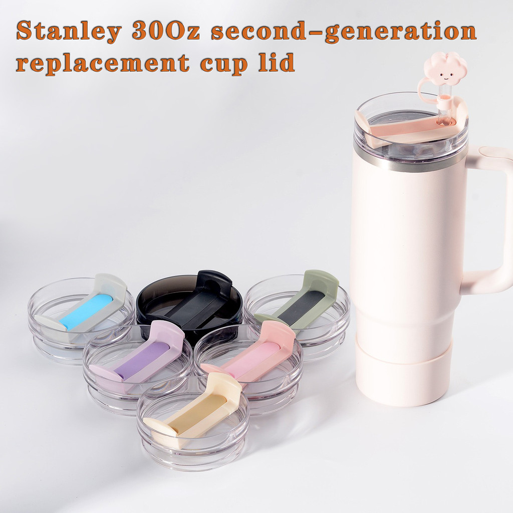30oz Nắp Tumbler Cho Stanley Kín Và Chống Bắn Màu Silicon Bao Da Thay Thế Cốc Cho Stanley Cup