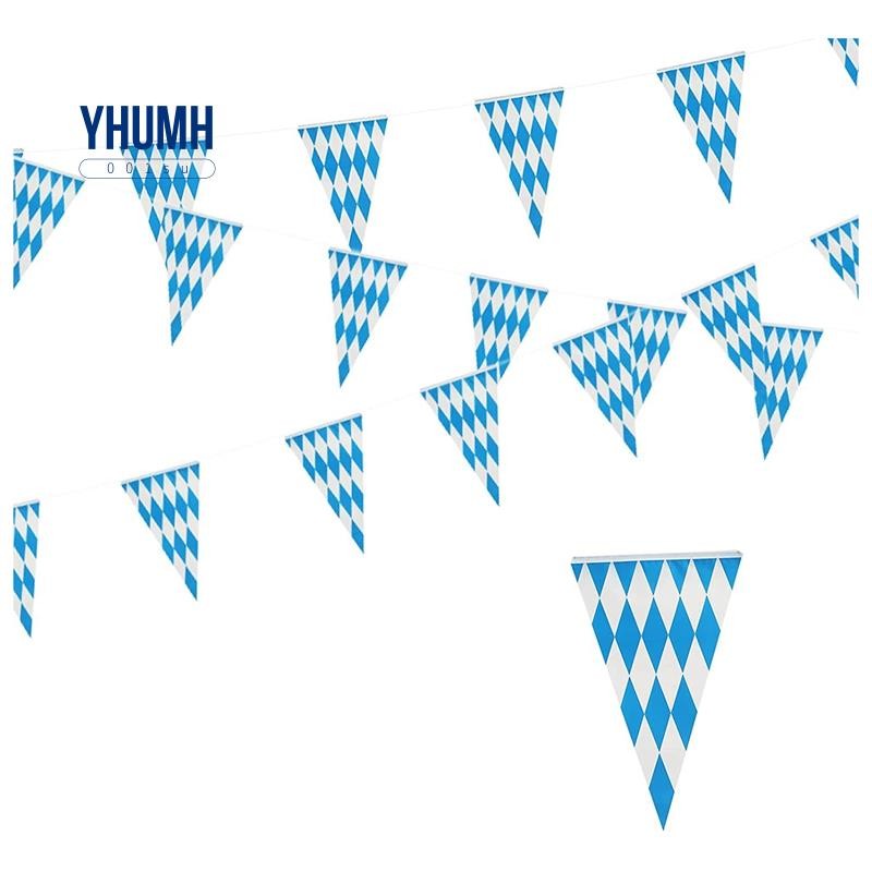 10M Vòng Hoa Bavarian Trang Trí Oktoberfest Trang Trí Tiệc Oktoberfest Pennant Bavarian Biểu Ngữ Ảnh