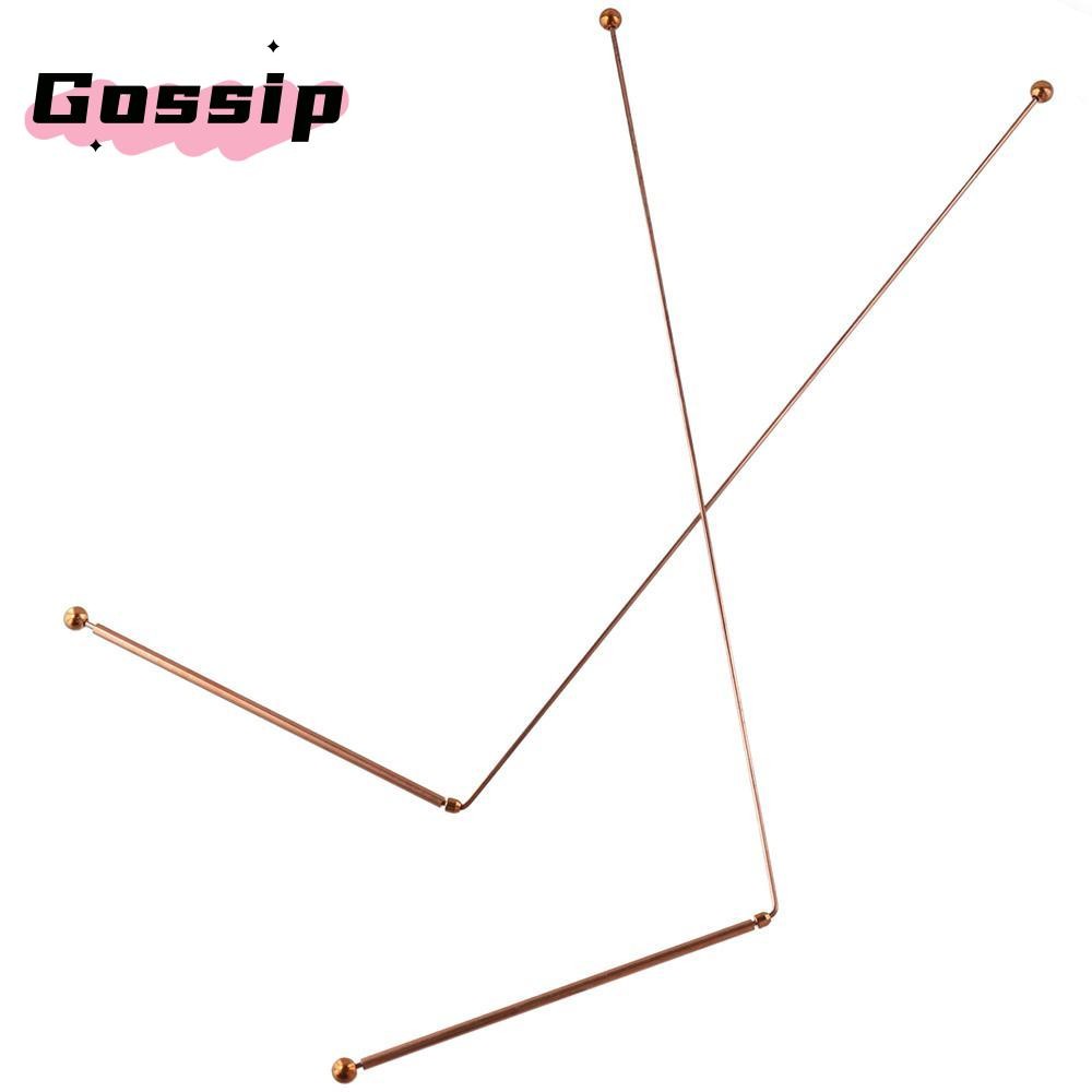 GOSSIP 2 Thanh Dowsing, Đồng Nguyên Chất 99,9% Đồng Ma Thiết Bị, Treasure Ghost hunters Ghost