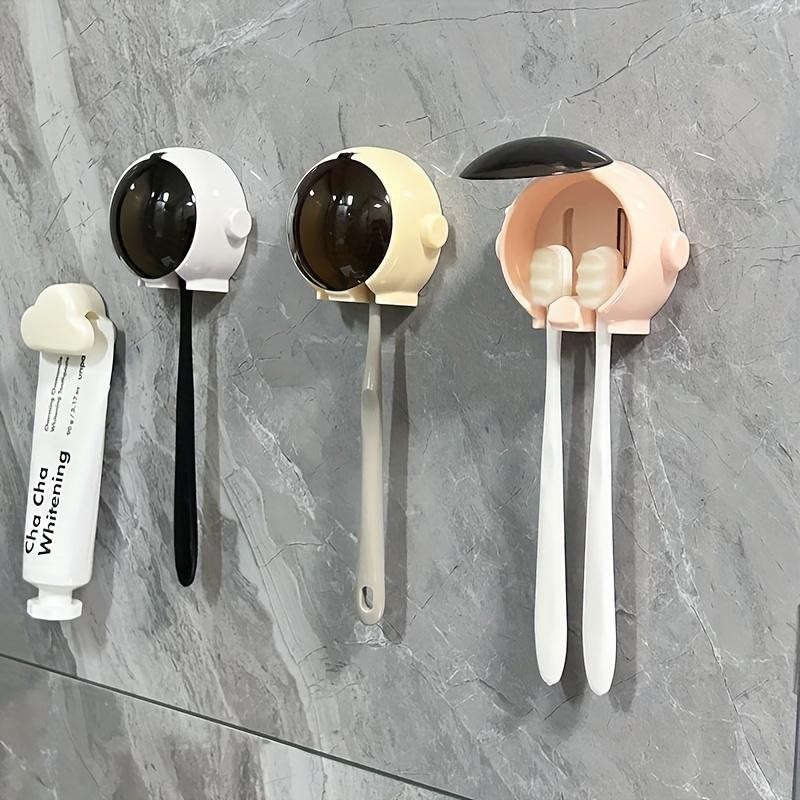 Creative Cartoon Spaceman Toothbrush Holder Bathroom No Punching Holes Electric Toothbrush