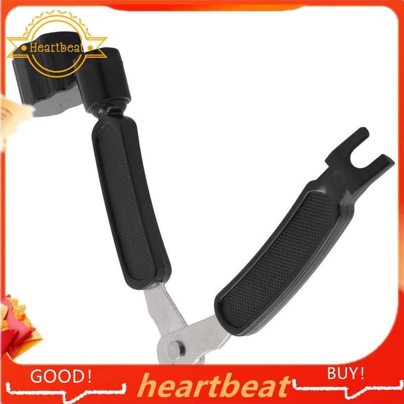 [Bán Hàng] Phụ Kiện Đàn Guitar Đa Năng Đàn Guitar Peg String Winder + String Pin Puller + String Cut