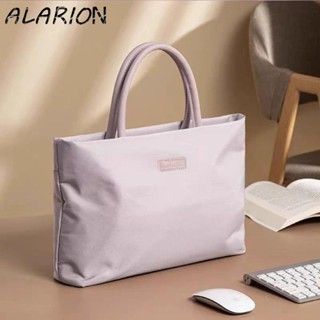 ALARION Túi xách đeo vai ALARION, Túi đựng máy tính xách tay chống nước chống sốc, Túi làm việc sành điệu Dung tích lớn 16 Inch Cặp đôi Du lịch công sở
