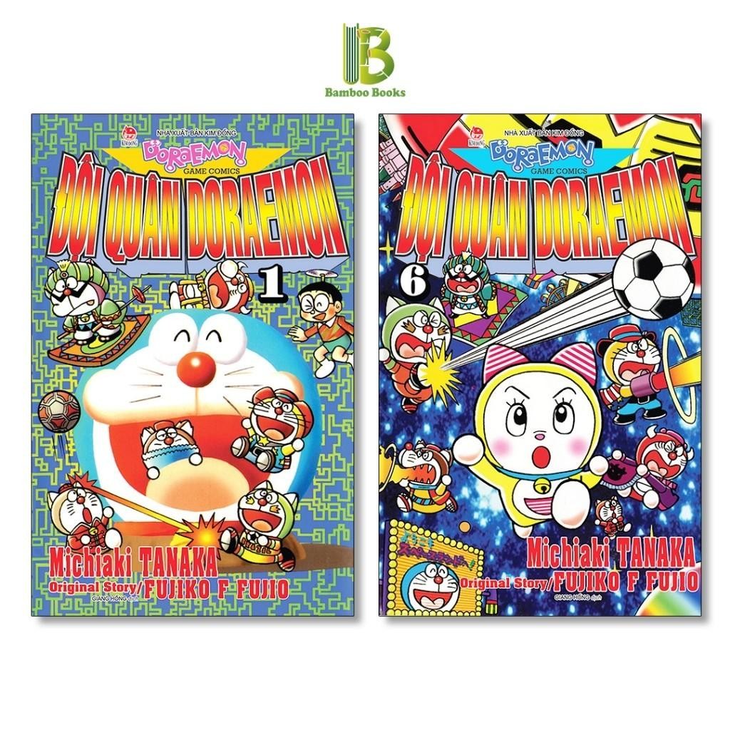 Truyện - Đội Quân Doraemon - Combo 6 Tập - Fujiko Fujio - Kim Đồng