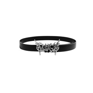 Blvck - dây thắt lưng metal destroy logo - belt - dây nịt da - unisex