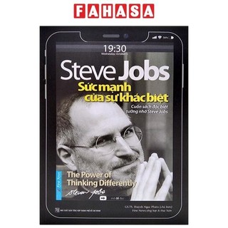 Sách Steve Jobs - Sức Mạnh Của Sự Khác Biệt (Tái Bản 2021)