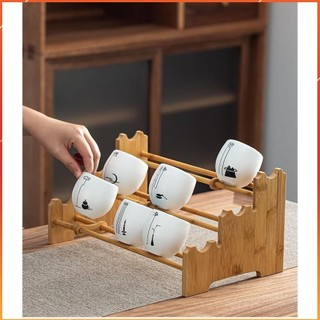 Gác Chén Tre Tự Nhiên Chống Mối Mọt – Giá Đỡ Chén Trà Thủ Công Cao Cấp | Nhẹ Gọn, Thẩm Mỹ Cao