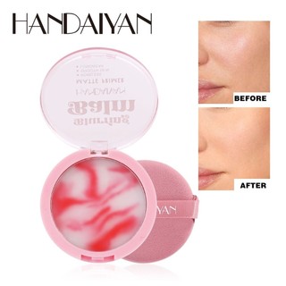Handaiyan Sương mù nhẹ kiểm soát dầu chống thấm nước Kem che khuyết điểm mờ không mùi kem có bột phồng