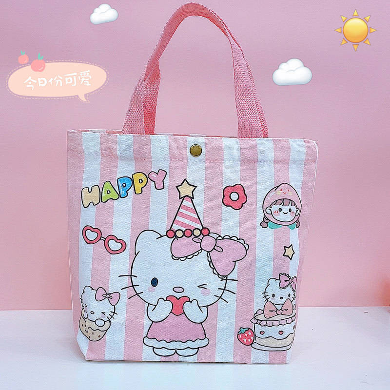 Dragon Year Cartoon Gift Canvas Bag Handbag Kindergarten Gift Bag Children Baby One-Month Birthday G