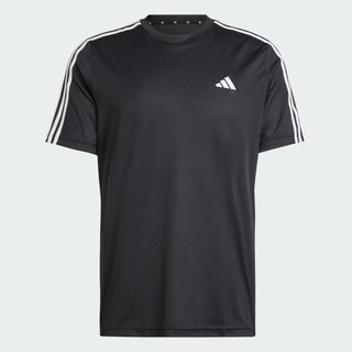adidas Tập luyện Áo thun thể thao 3 Sọc AEROREADY Designed To Move Nam Đen GM2105