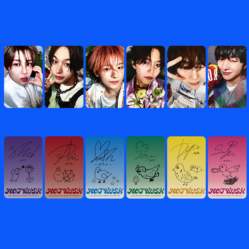 1-7 Chiếc NCT WISH SONG BIRD Lomo Cards WayV ID Ảnh NCT DREAM DREAM () SCAPE Photocards Qian Kun Ten