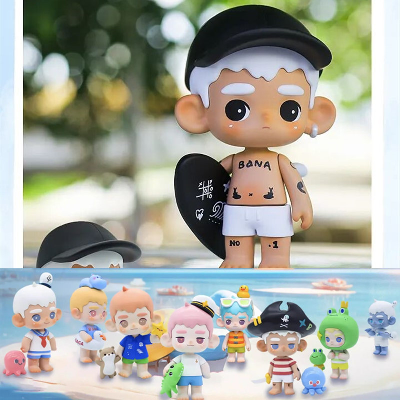 ★ HGTOYS ★ [Tùy chọn] [Xác thực] BANA SEE YA Goodbye to the sea Series Blind Box Doll Quà tặng hợp t