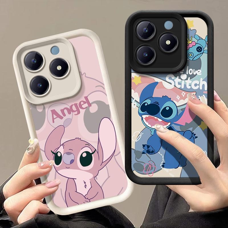 Dành Cho Realme C65s Ốp Lưng Silicon Mềm TPU Ốp lưng RealmeC65s C 65s Vỏ Hoạt Hình Dễ Thương Chống Rơi Bảo Vệ Mặt Sau