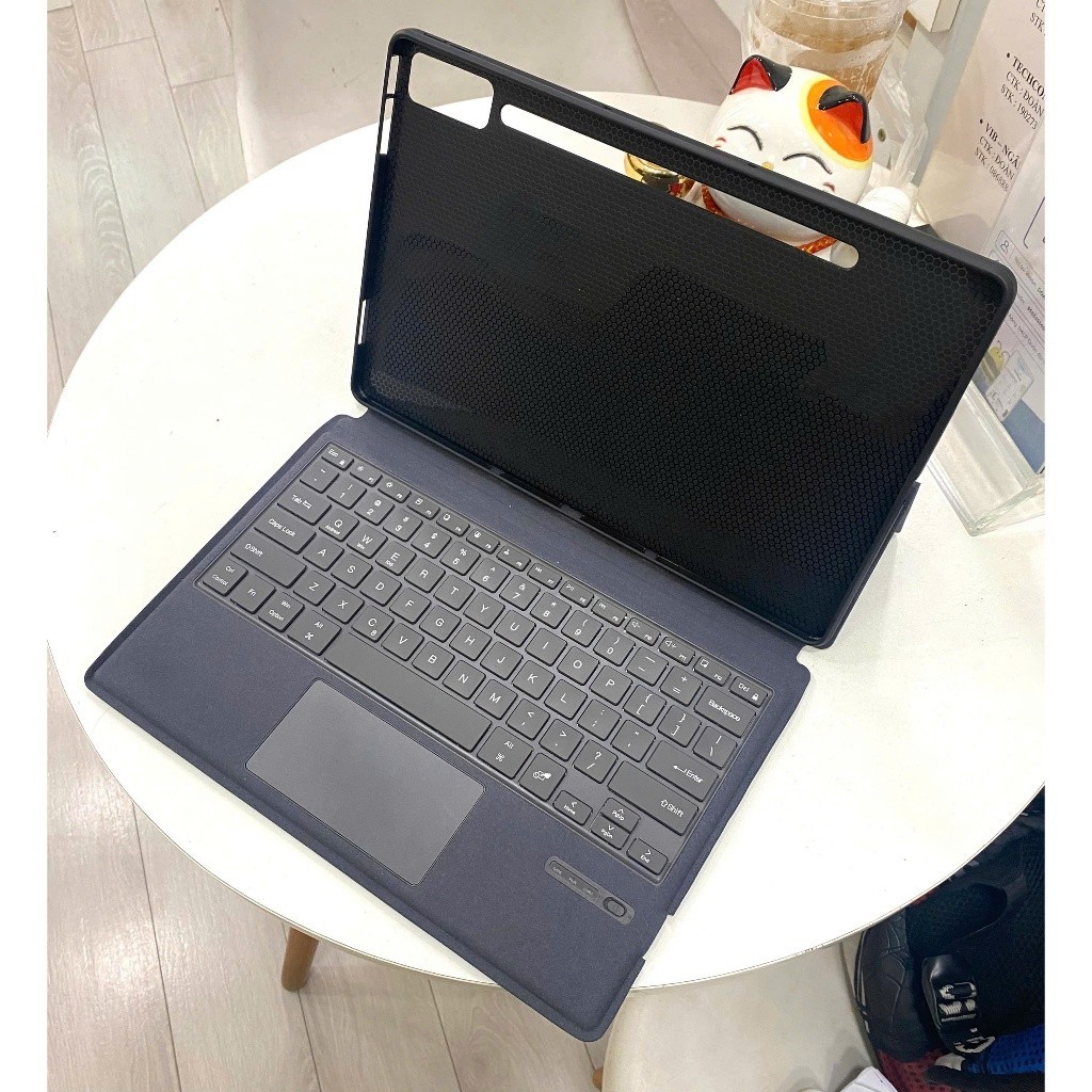 Lenovo Pad Pro 12.7 BAO DA BÀN PHÍM Smart Keybroad có Touchpad,giá đỡ cho Lenovo Pad Pro 12.7