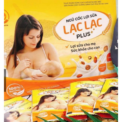 (MỚI) NGŨ CỐC LỢI SỮA LẠC LẠC CHO MẸ SAU SINH 1hộp 30 gói 600g