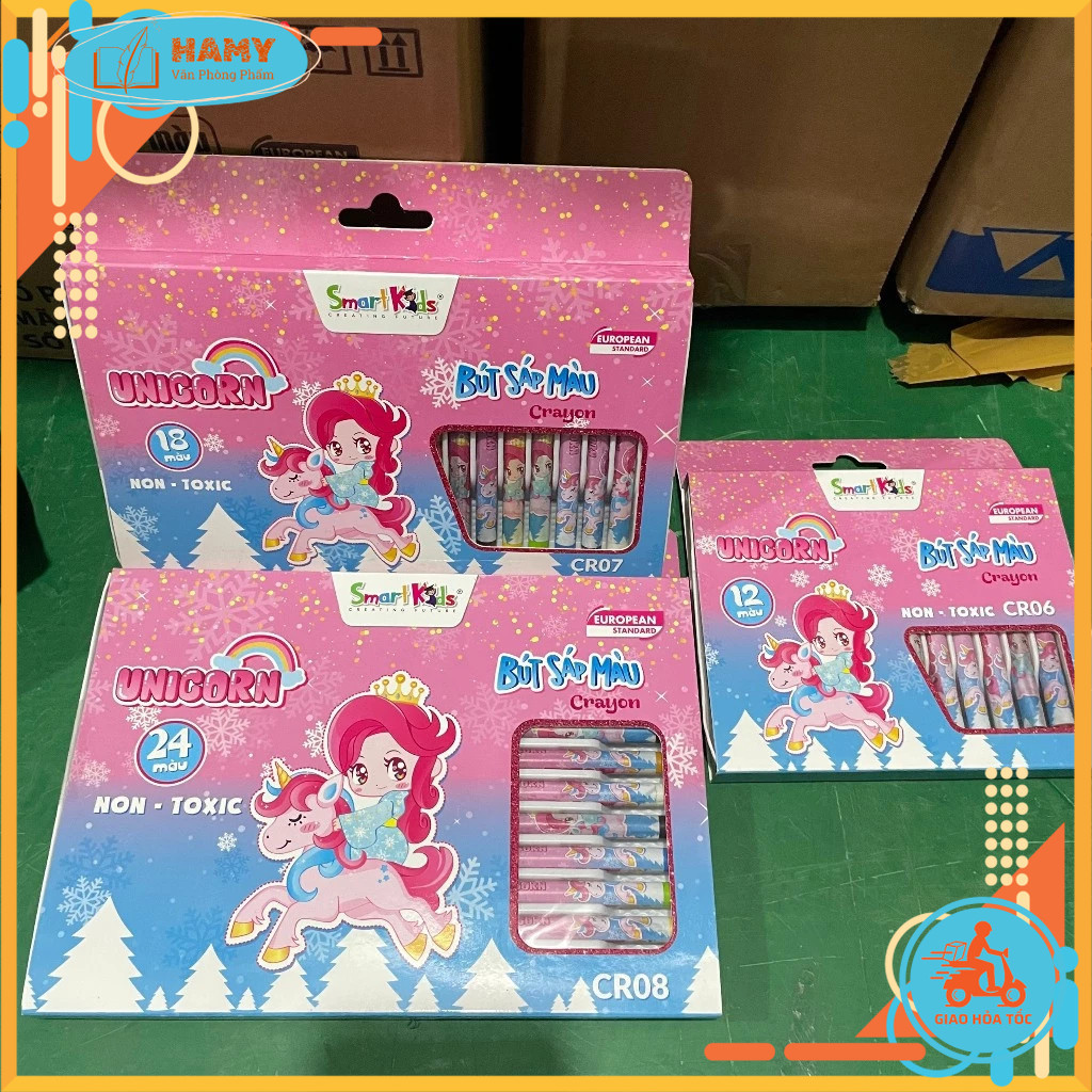 Bút Sáp Màu Crayon UniCorn