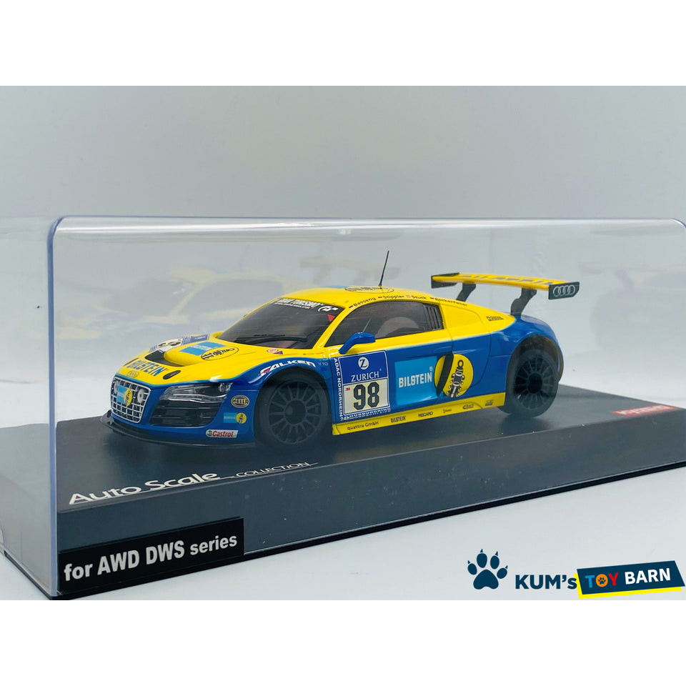 Kyosho Mini-z Body ASC AUDI R8 LMS Phoenix Racimg NBR 2010 #98 MZP259BT/MZP239BT