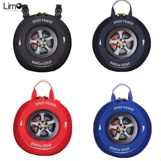  Feedi 2025 Phiên Bản Hàn Quốc Phong Cách Mới Trẻ Em Ba Lô Nam Nữ 3D Xe Lốp Túi Mẫu Giáo Túi Ba Lô Học In Hình 