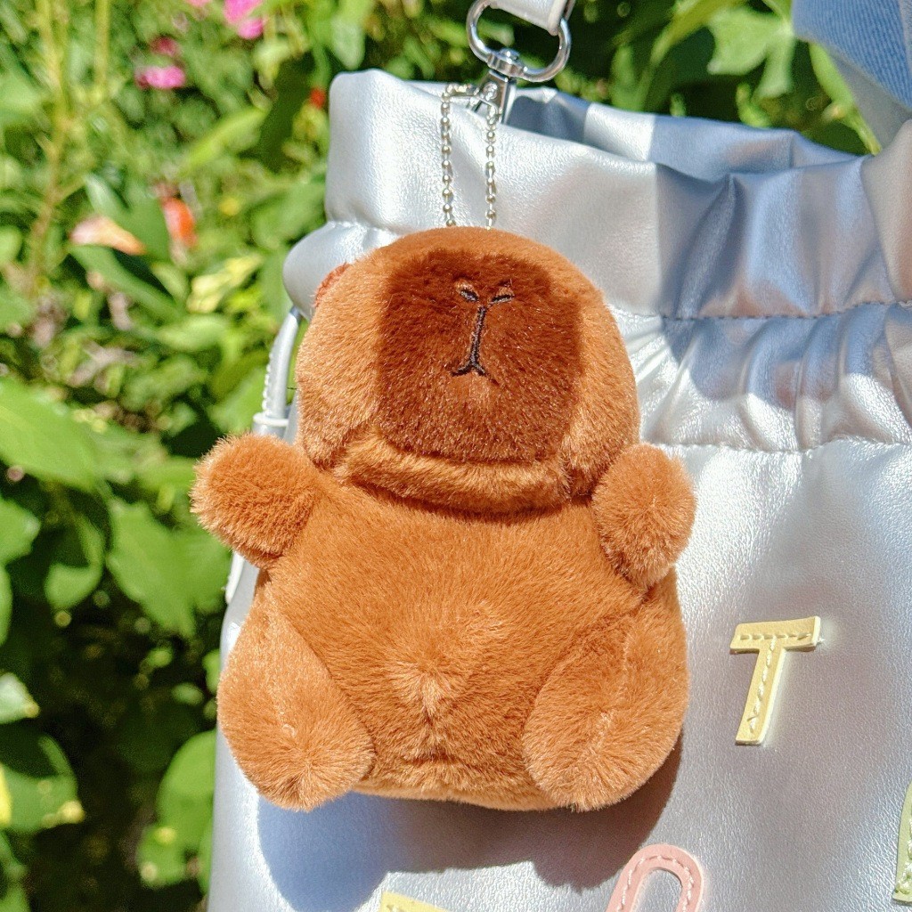 Gấu bông Capybara Móc khóa Gấu Bông Con Chuột Capy bara mini Gía Rẻ Cho Bé ...