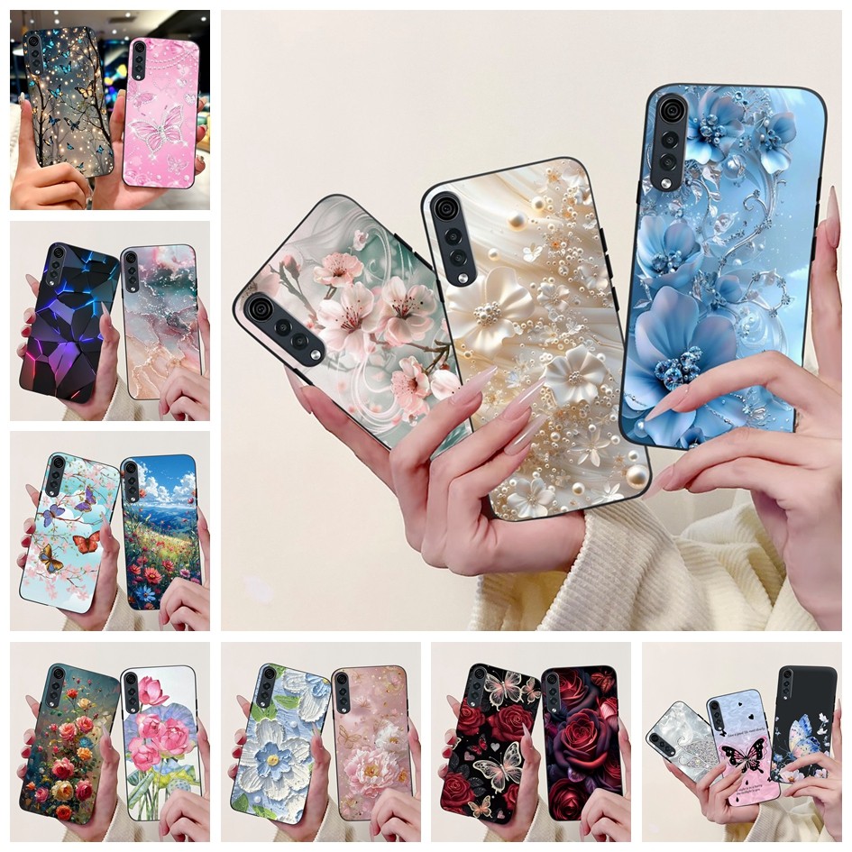 Vỏ Cho LG Velvet 5G LM-G900N Ốp điện thoại Hoa Thời Trang Mới Silicon Mềm Chống Sốc TPU Ốp điện thoạ
