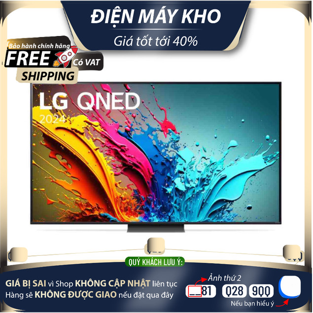 55QNED86TSA / 65QNED86TSA - Smart Tivi QNED LG 4K QNED86TSA