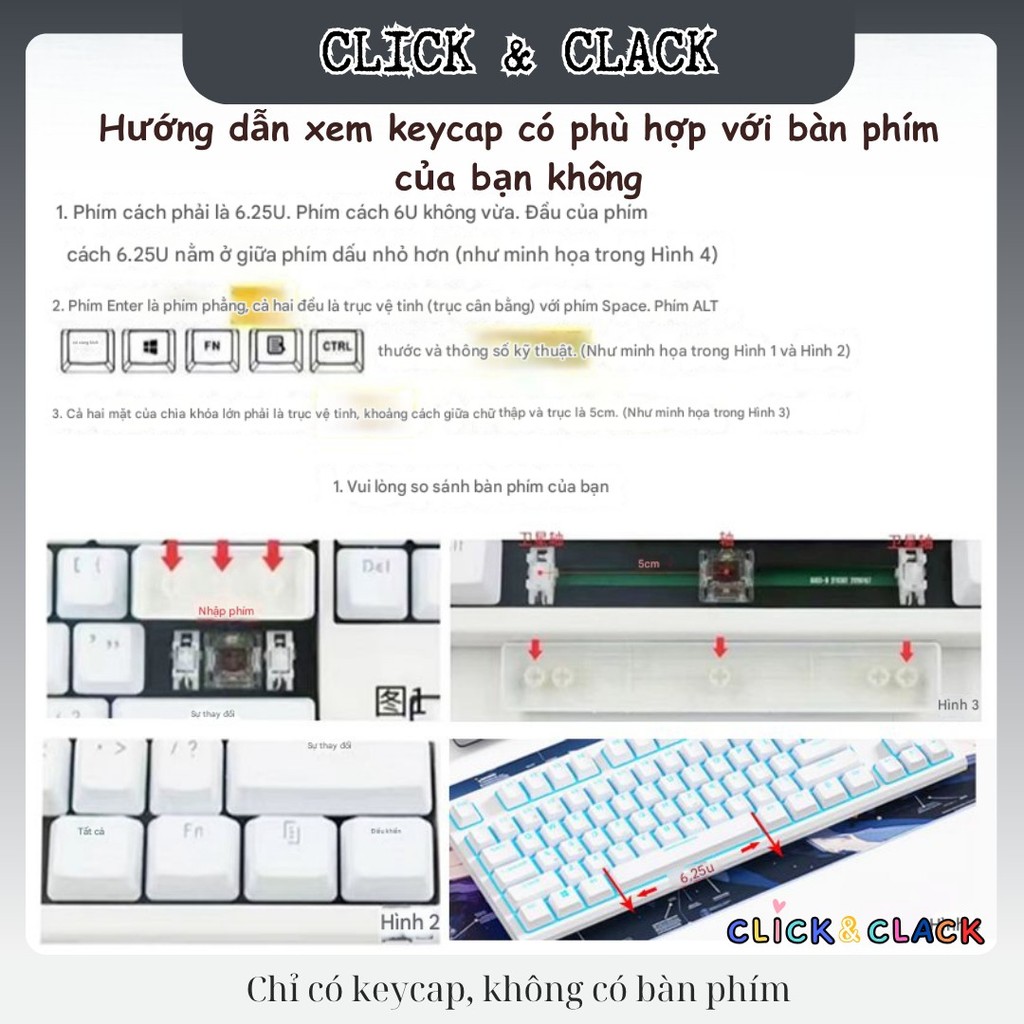 [Tổng hợp] keycap MOA profile cực dễ thương - Chất liệu PBT dyesub cao cấp dùng nhiều layout | BigBuy360 - bigbuy360.vn