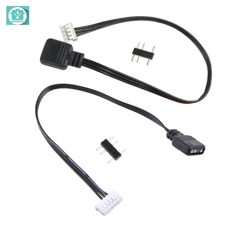 Fan Controller Adapter Cable 4Pin/6Pin to 5V ARGB 3Pin Converter