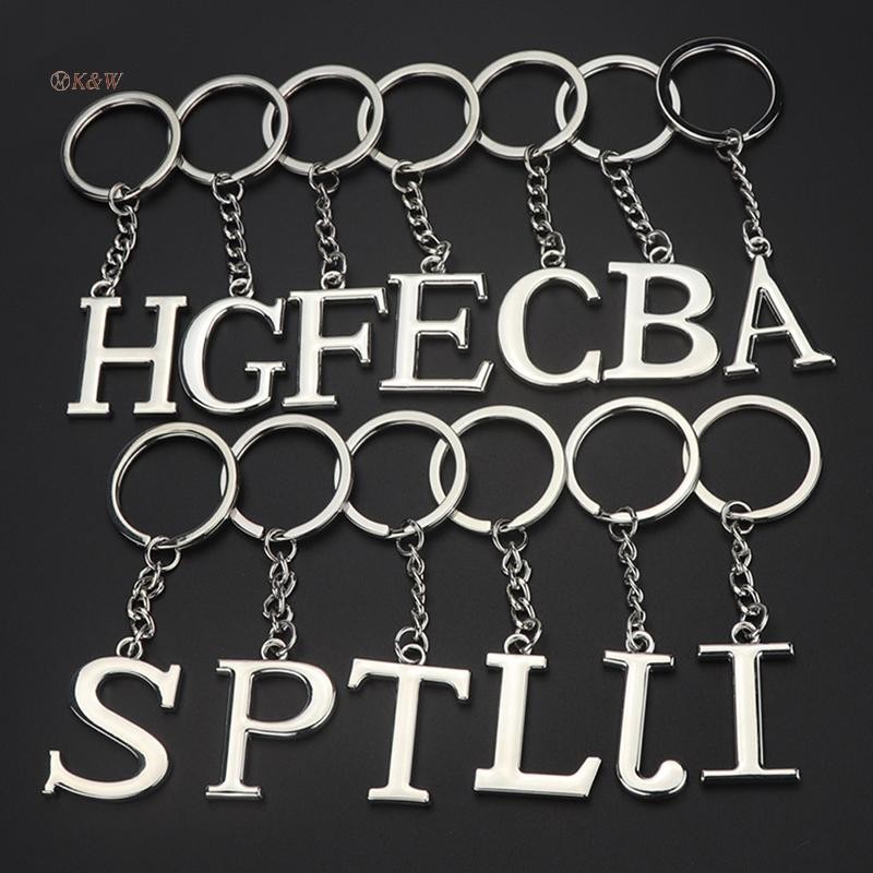 Fullpowernew Sáng Tạo Bảng Chữ Cái Mặt Dây Chuyền Thời Trang 26 Chữ Cái Bảng Chữ Cái Ban Đầu Móc Khó