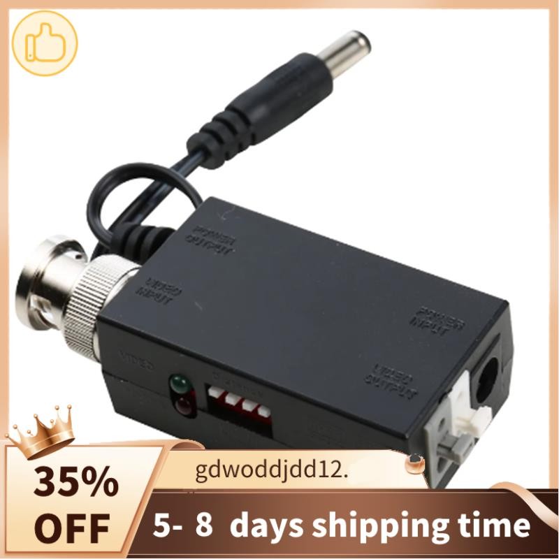 Superior DC12V 1CH Active UTP Video Balun BNC Video Balun Cho Camera Quan Sát Hệ Thống DVR