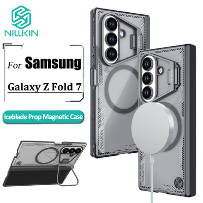 Nillkin Iceblade Prop Từ Tính Dành Cho Samsung Galaxy Z Fold7 / Fold 7 Ốp Điện Thoại Flip Cover Bảo Vệ Ống Kính Mặt Sau