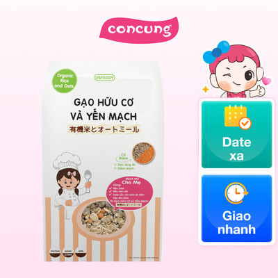 Gạo hữu cơ yến mạch US FOOD