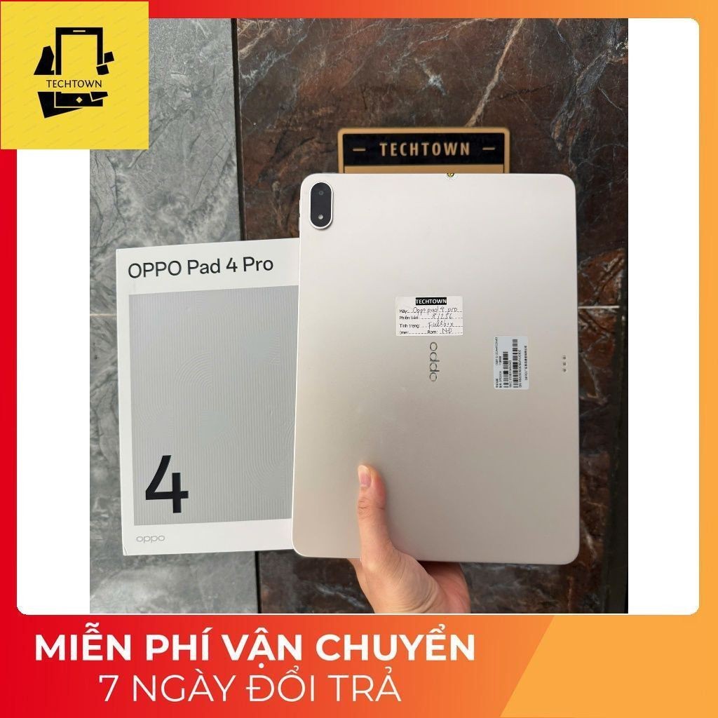 Máy tính bảng Oppo Pad 4 Pro Wifi 13.2 inches pin 12100mah Snap 8 ELITe fullbox likenew