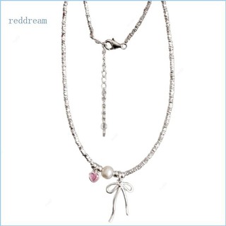 Redd Thời Trang Nơ Vòng Cổ Choker Nơ Dây Chuyền Dây Chuyền Dành Cho Nữ Bé Gái