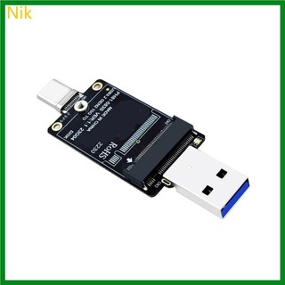 Niki m 2 sang usb a type c ssd enclosure adapter m 2 nvme enclosure interposing board