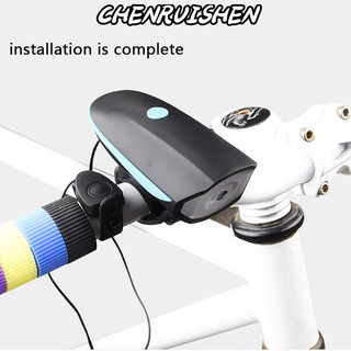 Đèn Pha Xe Đạp Có Còi Và Cổng Sạc usb