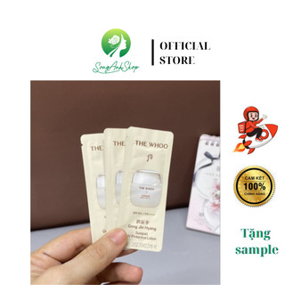 Sample kem chống nắng dạng sữa whoo sunquid uv protective lotion spf 50+/pa++++