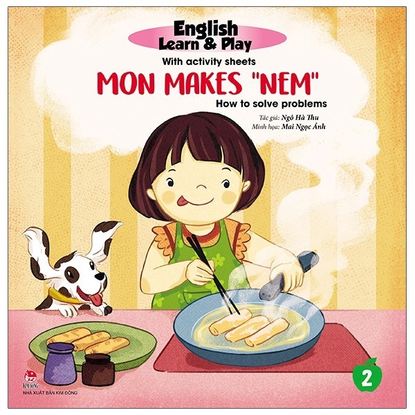 Sách English Learn & Play 2: Mon Makes “Nem” - How To Solve Problems
