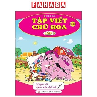 Sách tập viết chữ hoa lớp 1