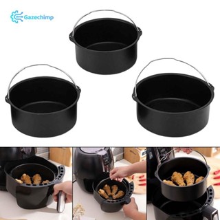 Phụ Kiện Nồi Chiên Không Khí Thép Carbon Chảo Chiên Không Khí Có Thể Tái Sử Dụng Sắc Nét Di Động Chảo Chảo Pizza Cho Bánh Khoai Tây Chiên Pháp