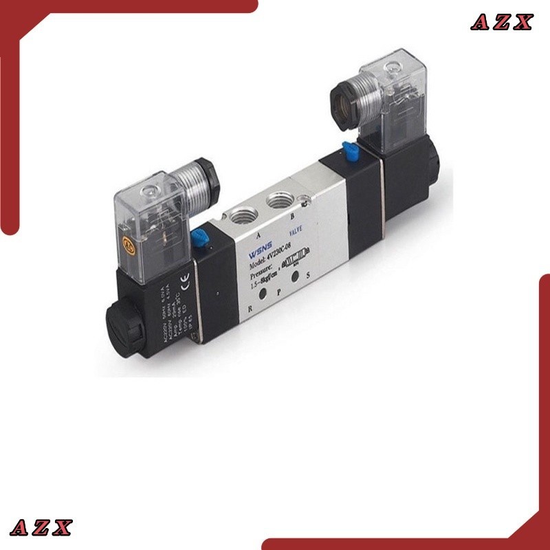 Tại Bangkok Van Điện Từ 4V220-08 Airtac Khí Nén Điều Hòa 5 Chiều Loại 2 Vị Trí 1 Phần 4 Inch DC12V D