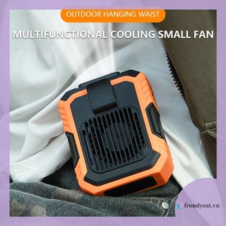 Quạt thắt lưng di động 3 tốc độ 4000mAh Quạt thắt lưng làm mát USB có thể sạc lại cho ngoài trời