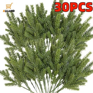10 / 20 / 30 Chiếc Nhánh Thông Nhân Tạo - Mô Phỏng Cây Xanh - Vòng Hoa DIY Lá Thông Giả - Đồ Trang Trí Cây Giáng Sinh Trang Trí Tiệc Năm Mới