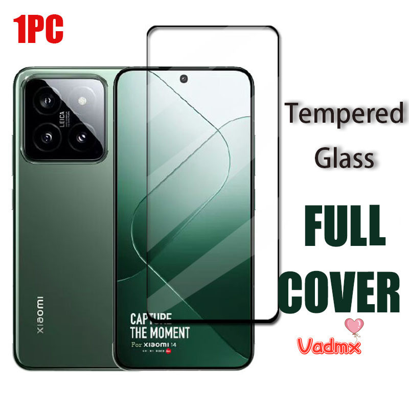 Bảo Vệ Màn Hình Cho Xiaomi Civi 4 Pro 3 2 Poco C61 C65 C63 F6 X6 M6 Pro Redmi 13 13C 12 12C A3 Turbo 3 A1 A2 Plus Note 13 Pro Plus 4G 5G Kính Cường Lực FULL Cover 9D