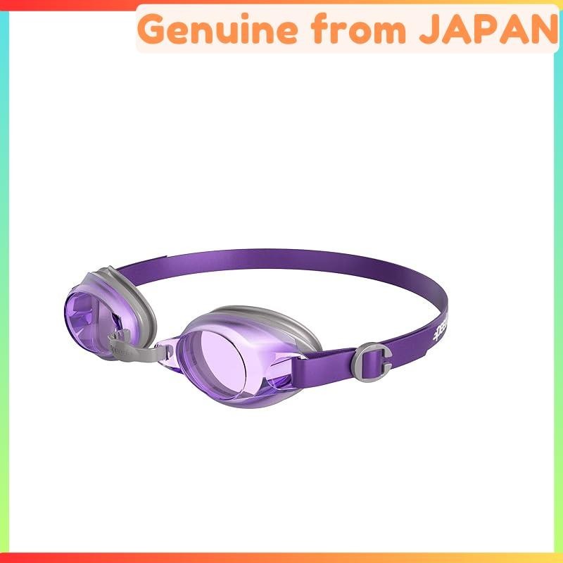Speedo Jet Swimming Goggles with Anti-Fog UV Protection Lens for Adults - Unisex Free Size (Purple/Black/Red/Blue/Green/Clear)