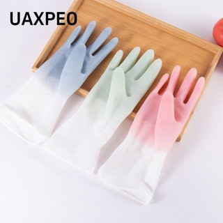 Găng Tay Rửa Chén Bằng Cao Su Chống Thấm Nước Bền Bỉ Bảo Vệ Môi Trường