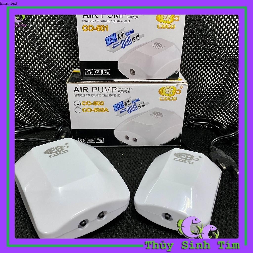 Máy Sủi Oxy Mini GEBO Cho Bể Cá Cảnh