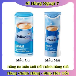 [DATE MỚI NHẤT] ĐƯỜNG ĂN KIÊNG MIVOLIS CHO KETO, DAS TIỂU ĐƯỜNG HỘP 1200 VIÊN (HÀNG AIR ĐỨC)