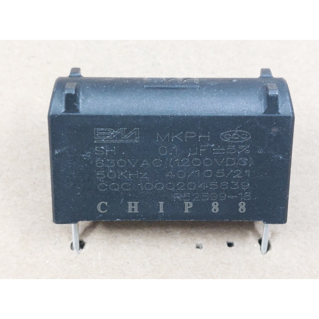 MKP 0.1UF Tụ Bếp Từ MKP 0.1UF 630VAC 1200VDC Mới Chính Hãng BM