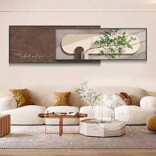  Tranh Treo Tường Nghệ Thuật Cành Thạch Nam Tối Giản Decor Phòng Khách  Khách Sạn Màu Be Thanh Lịch 