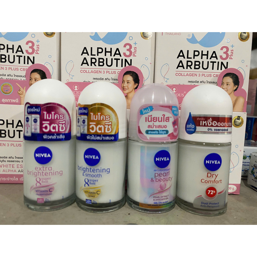 Lăn khử mùi Nách Nivea 25ml  - ( hàng nội địa Thái)