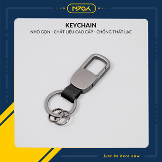 Móc Khóa Hợp Kim Kẽm Cao Cấp Chống Thất Lạc Nhỏ Gọn Tiện Lợi Cho Chìa Khóa USB Tai Nghe Airpods